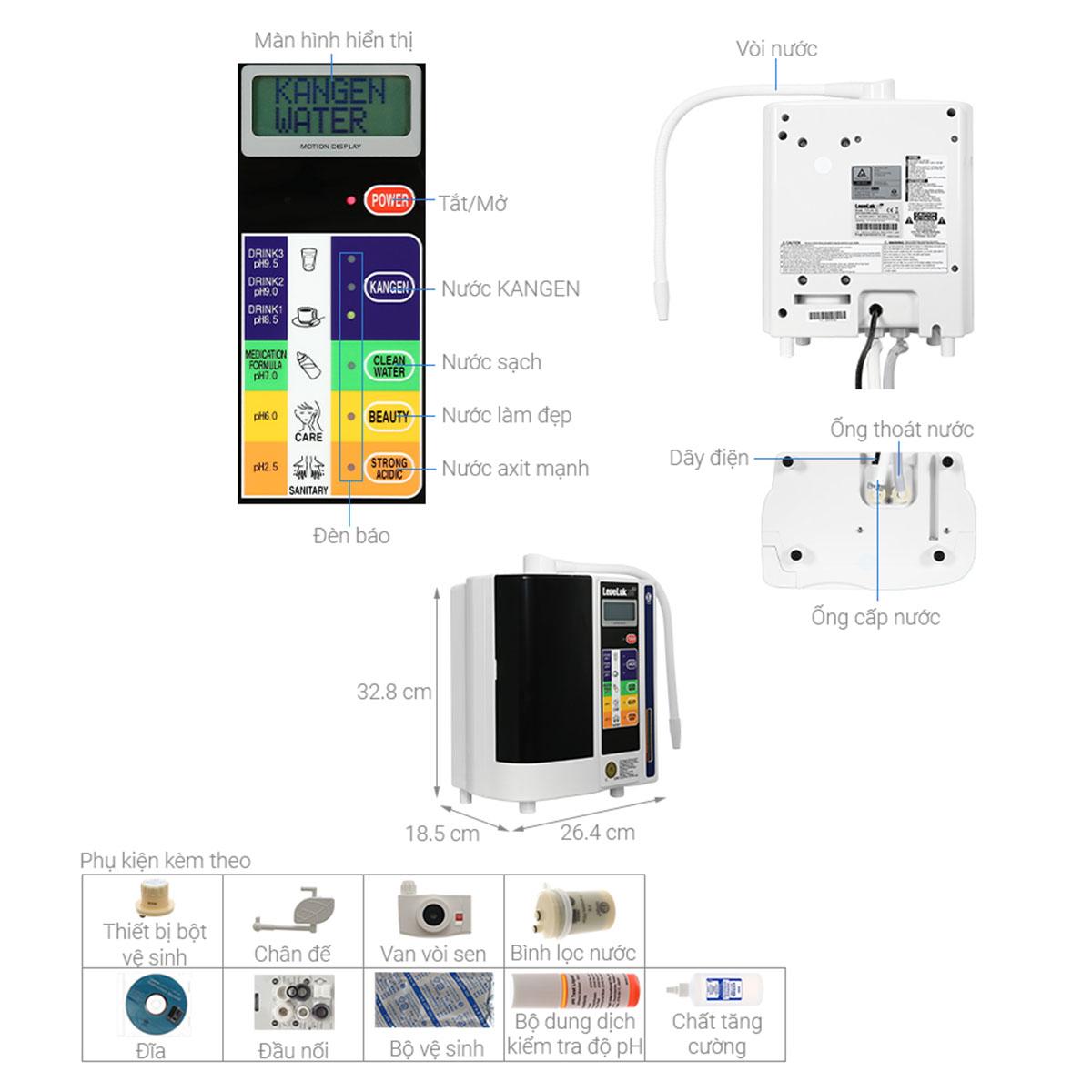 phu-kien-may-loc-nuoc-ion-kiem-kangen-enagic-leveluk-sd501