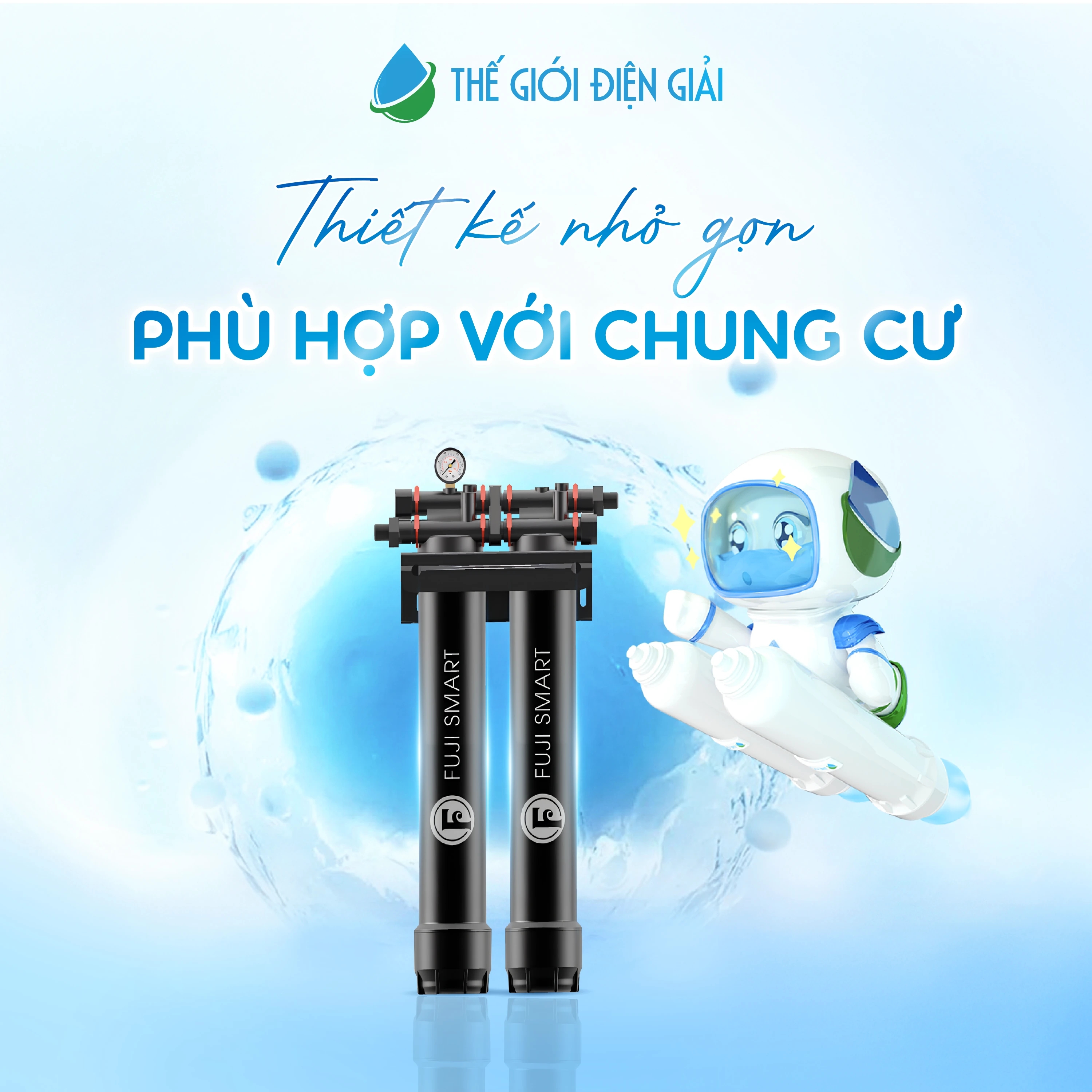 Hệ thống lọc nước đầu nguồn Fuji Smart APT 200