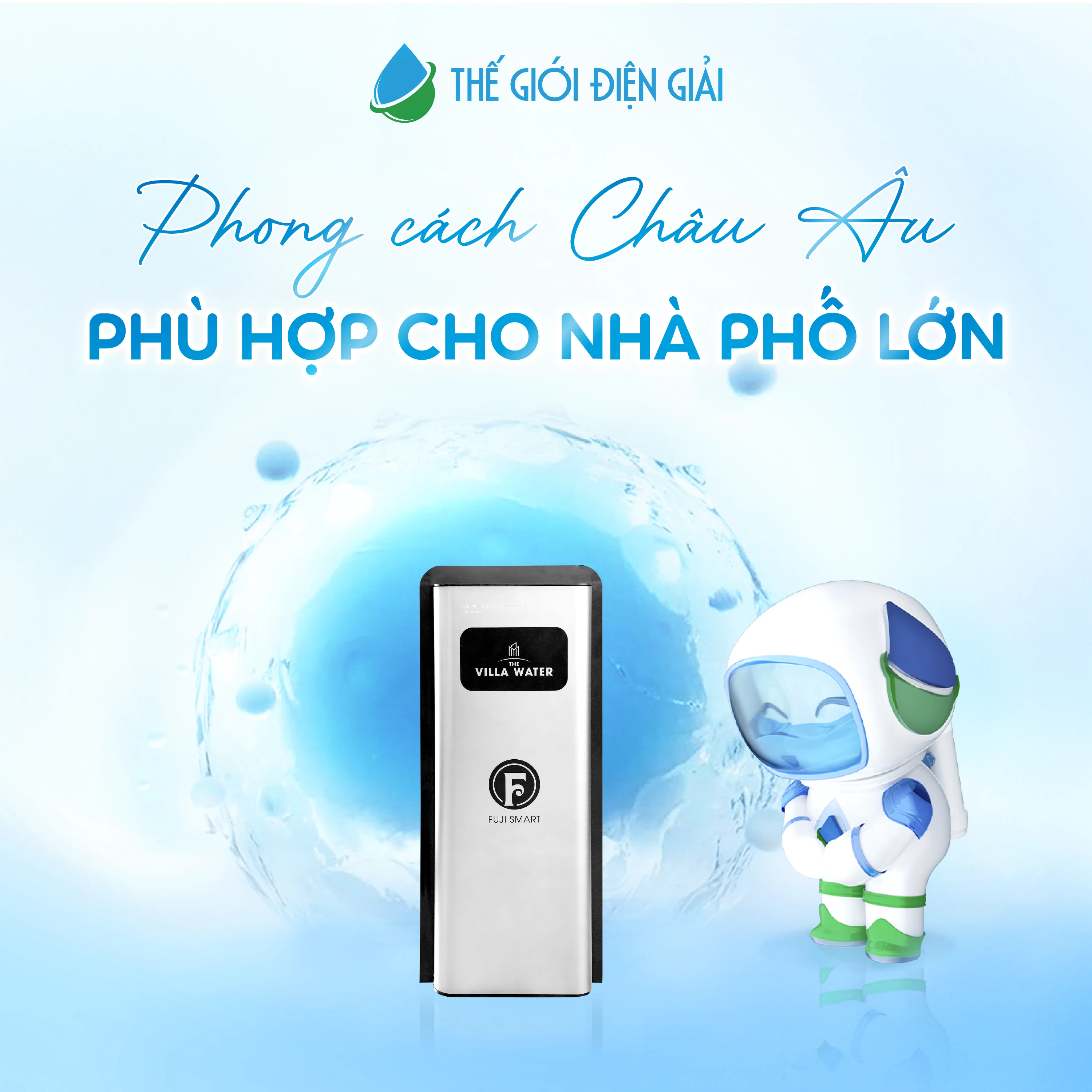 Hệ thống lọc nước đầu nguồn cao cấp Fuji Smart S400