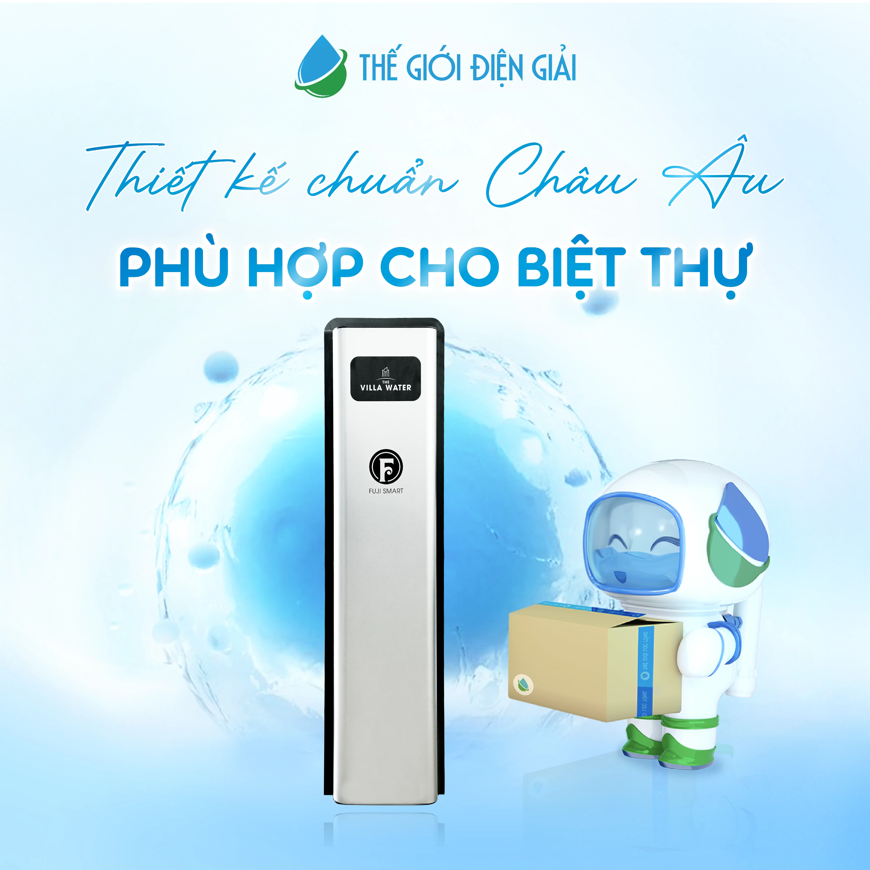 Hệ thống lọc nước đầu nguồn cao cấp Fuji Smart S800