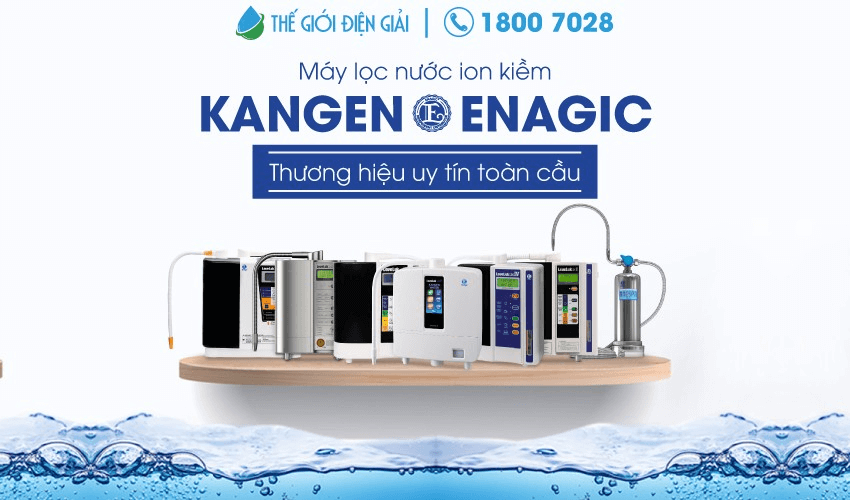 Mua máy lọc nước ion kiềm Kangen Enagic tốt nhất tại Đà Nẵng?