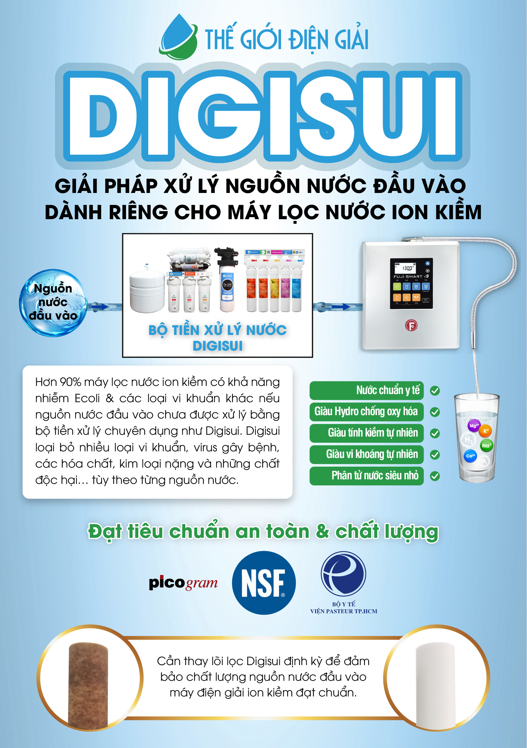 Giải pháp Digisui để chuẩn hóa nguồn nước tại Việt Nam