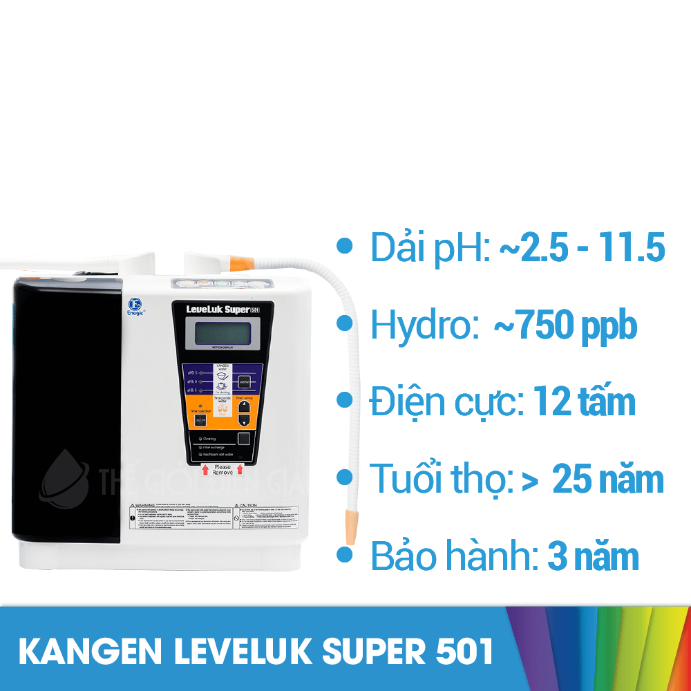 Máy lọc nước Kangen Super 501