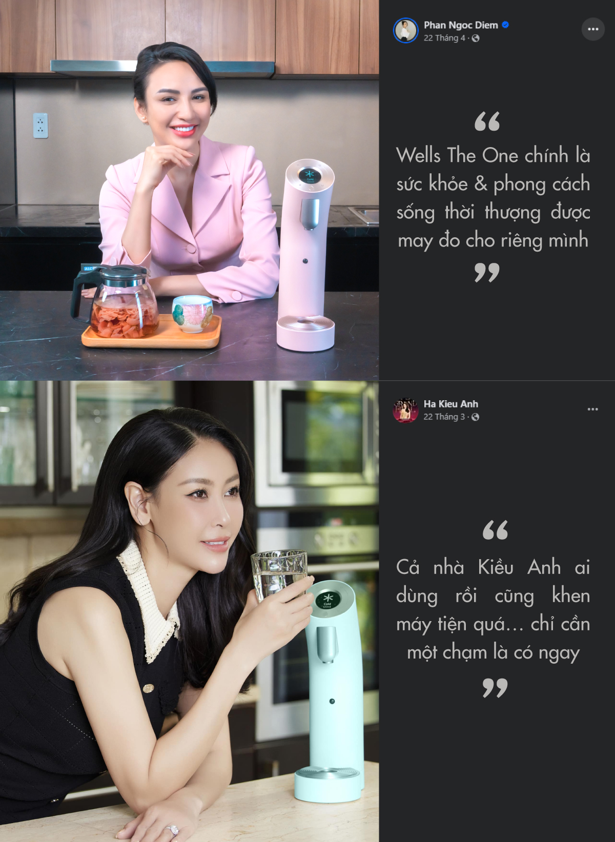 Rất nhiều sao Việt đã chia sẻ niềm yêu thích với Wells The One trên mạng xã hội