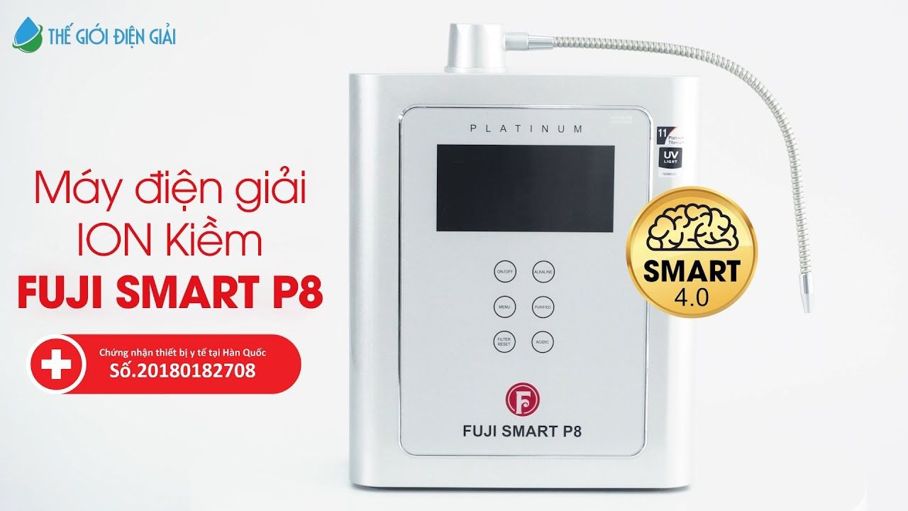 Có nên mua máy lọc nước ion kiềm Nhật Bản Fuji Smart P8 giá rẻ không?