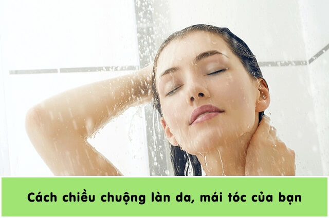 Máy tắm Kangen LeveLuk Anespa DX có tốt cho tóc và da không?