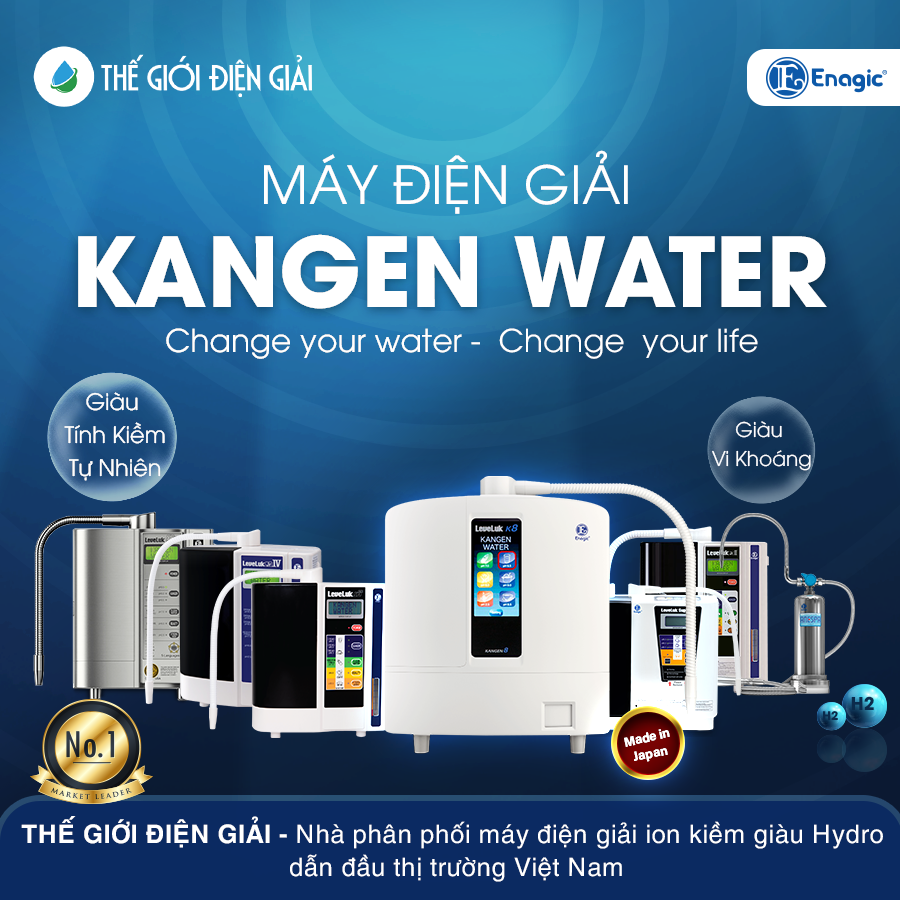 Các dòng máy lọc nước ion kiềm Kangen-Enagic