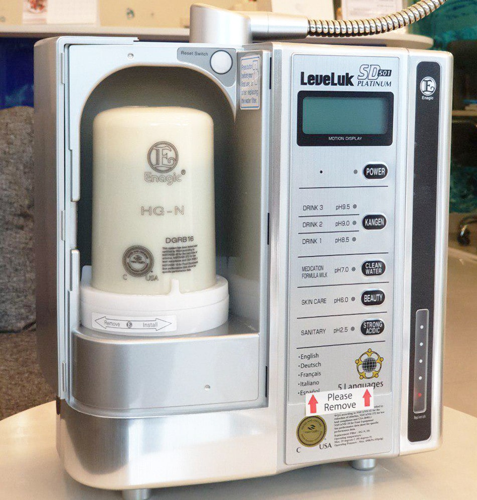 Lõi lọc máy lọc nước ion kiềm Kangen-Enagic LeveLuk SD501 Platinum 