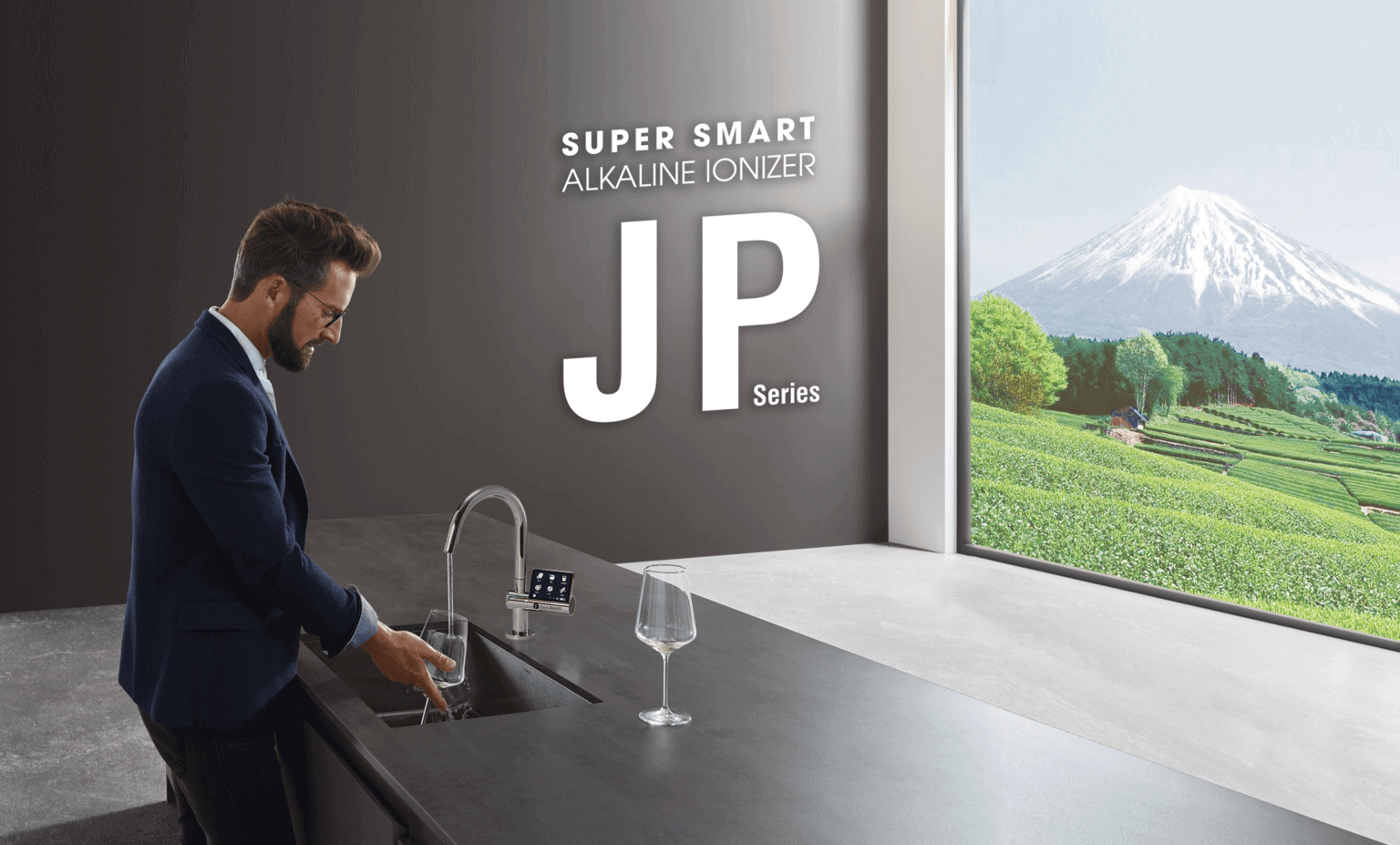 Fuji Smart JP900 sở hữu thiết kế lắp âm tủ bếp thời thượng, sang trọng
