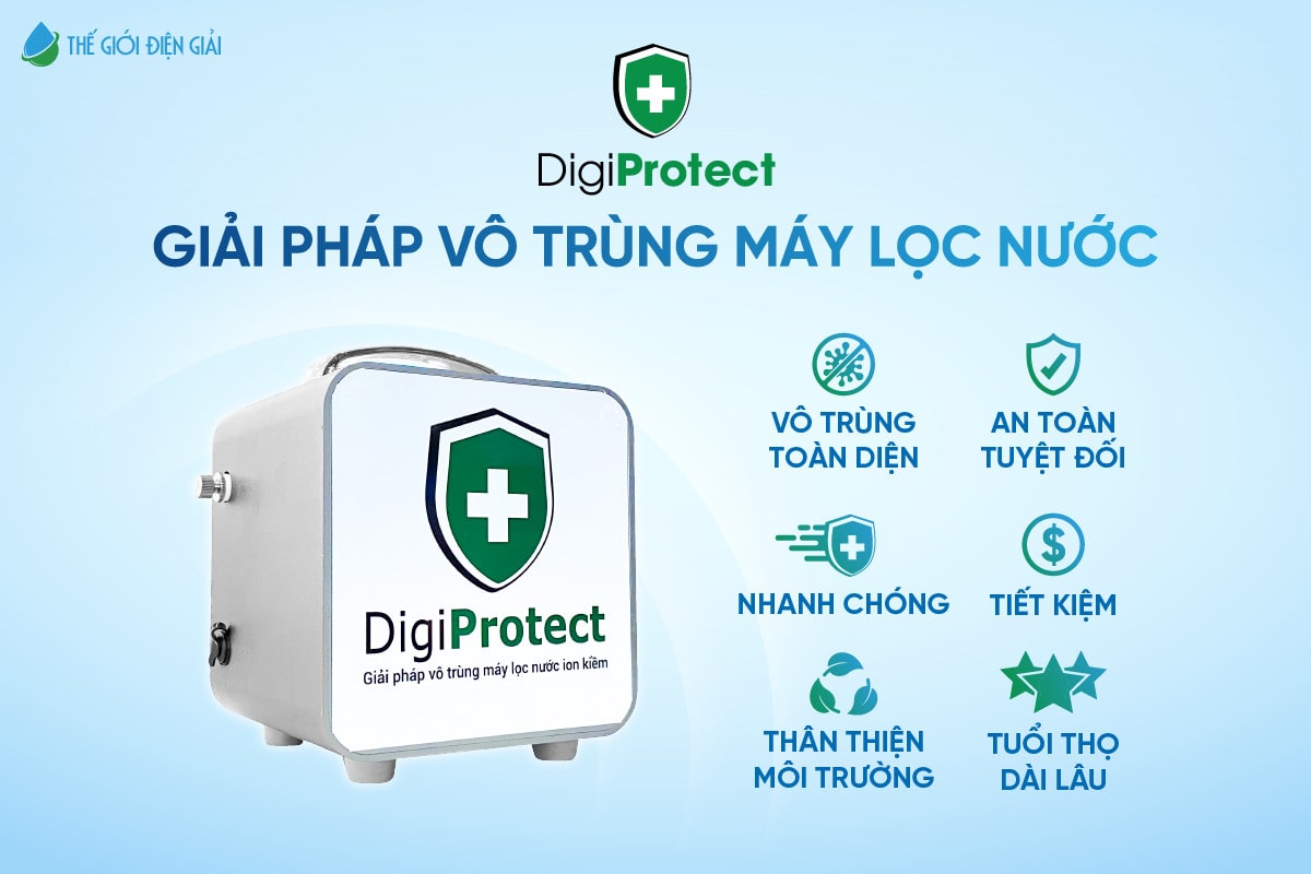 Digi Protect - Giải pháp vô trùng máy lọc nước
