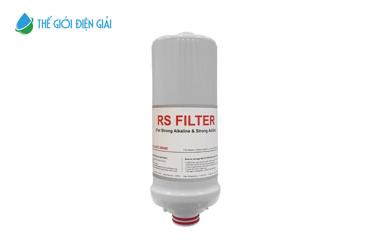 Lõi muối tăng cường điện phân chuyên dụng RS Filter dành riêng cho máy điện giải Fuji Smart P8