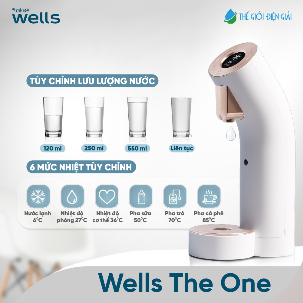 Máy lọc nước Wells The One giá bao nhiêu?