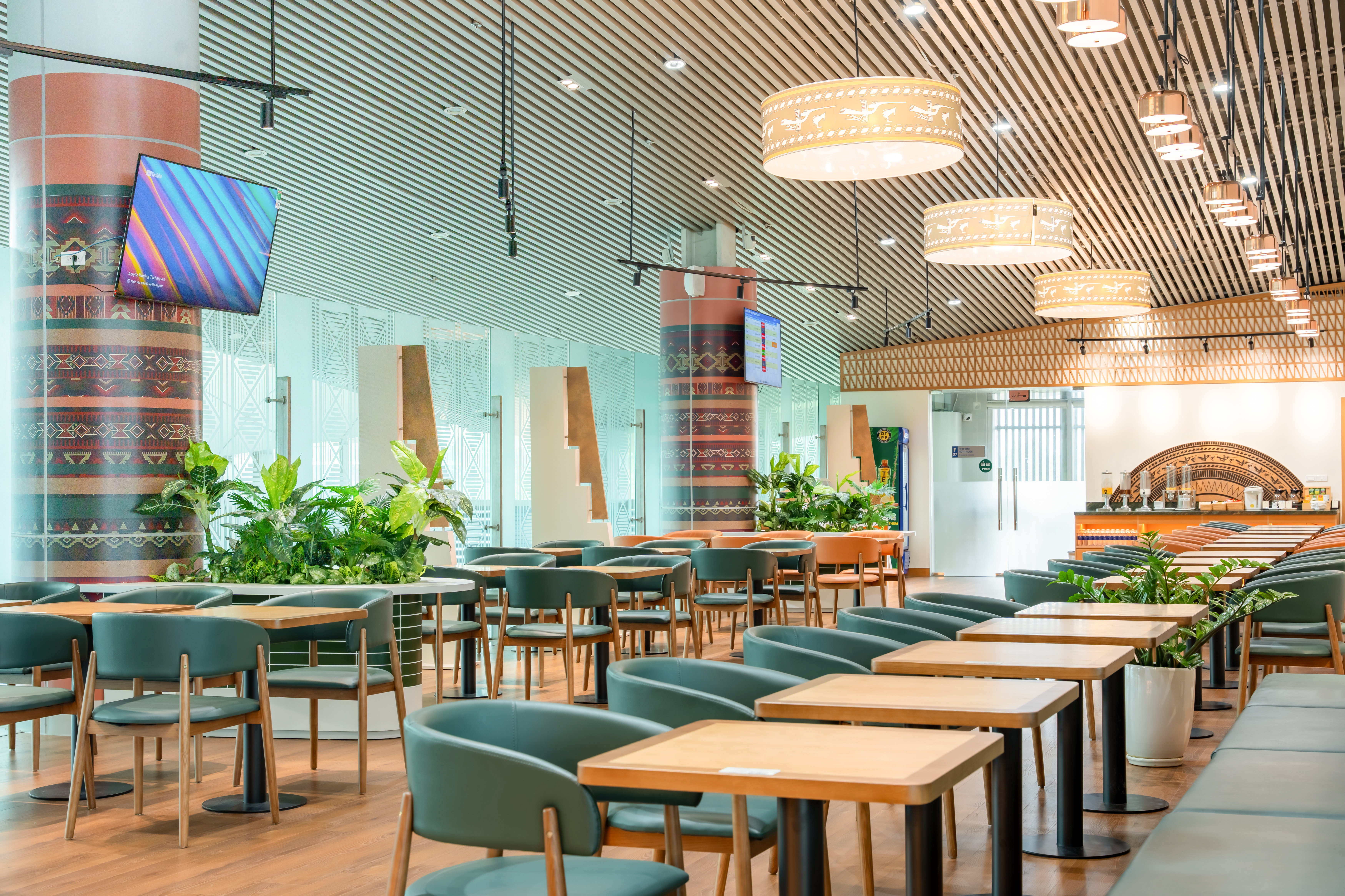 Không gian phòng chờ Thọ Xuân Business Lounge - Sân bay Thanh Hóa