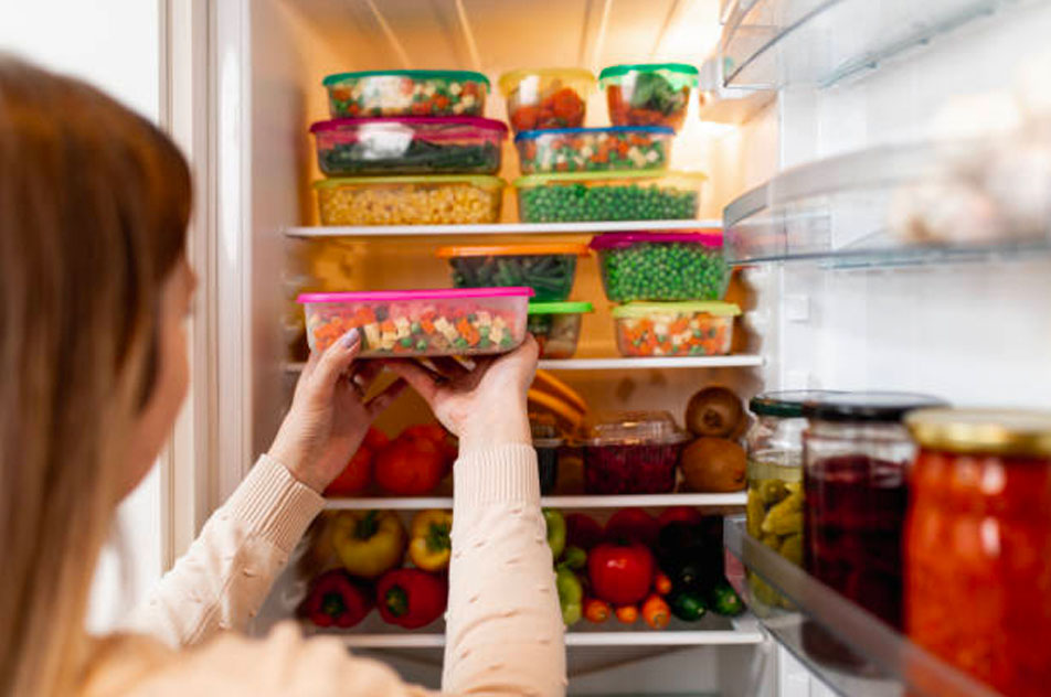 Bố trí thực phẩm trong tủ lạnh