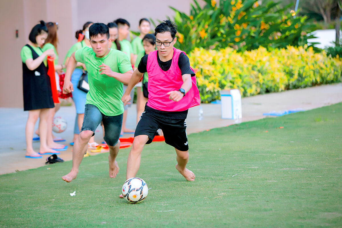 Thế Giới Điện Giải luôn tổ chức hoặc tạo điều kiện hết sức trong các trận cầu bóng đá nảy lửa giữa các đội bóng nội bộ công ty hoặc liên minh thi đấu