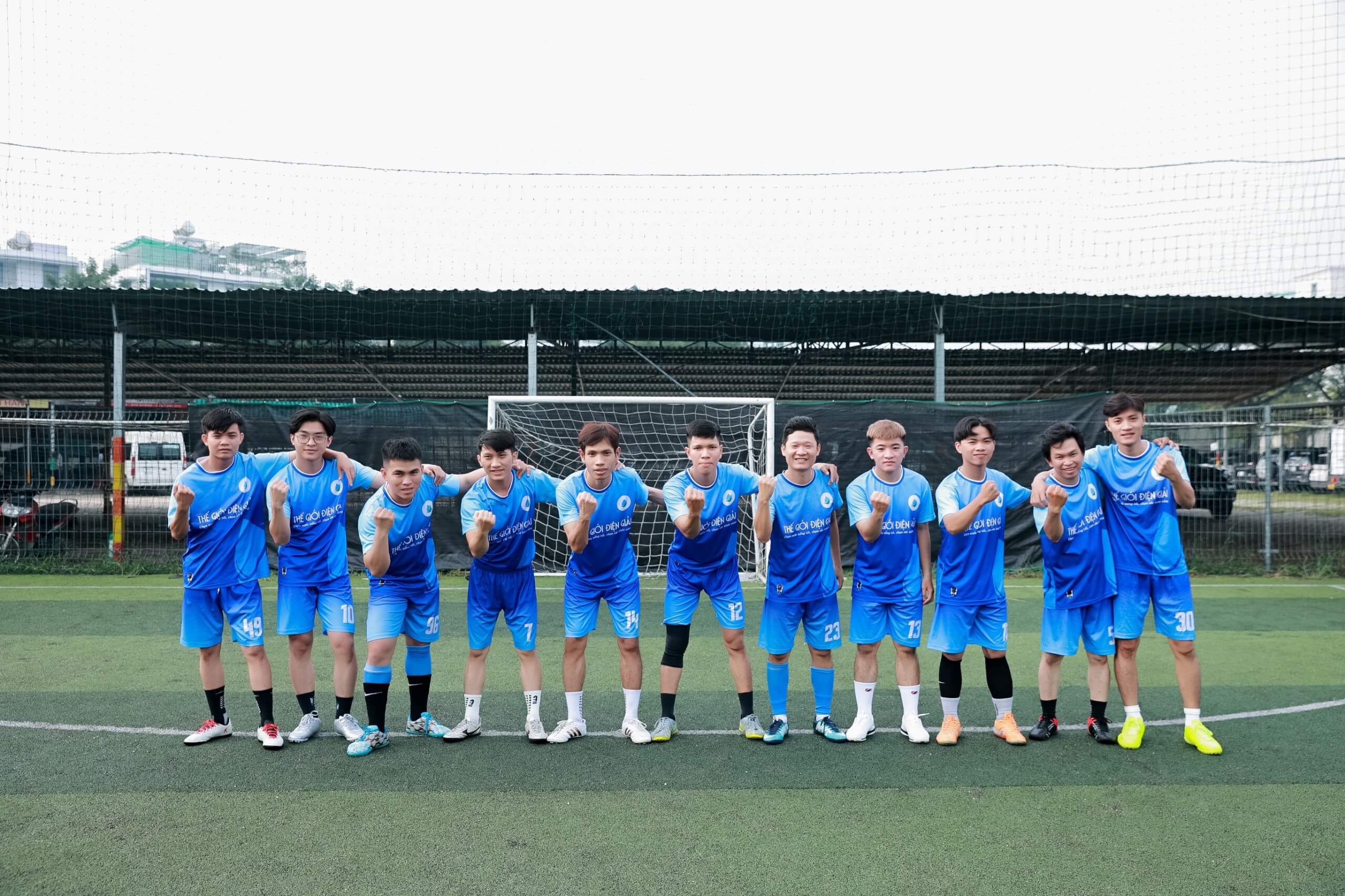 Các thành viên của Thế Giới Điện Giải FC tại VPBC CUP lần thứ II năm 2023