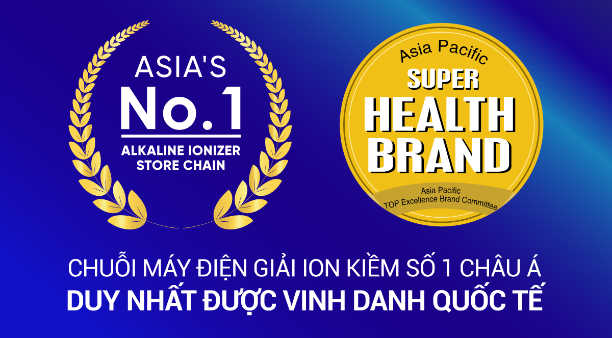 Thế Giới Điện Giải nhận giải thưởng Health Brand