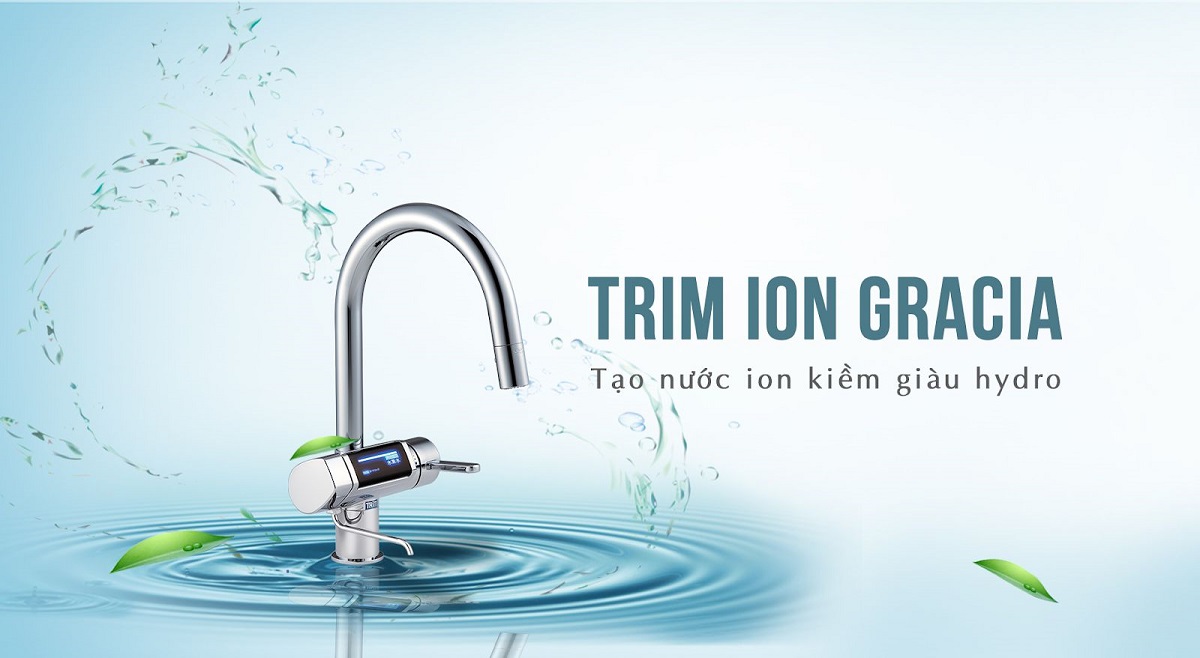 Máy lọc nước ion kiềm Trimion Gracia có công dụng gì?