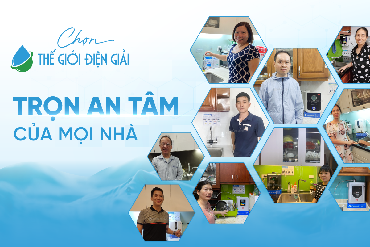 Khách hàng tin chọn máy lọc nước iON kiềm tại showroom Hà Nội 