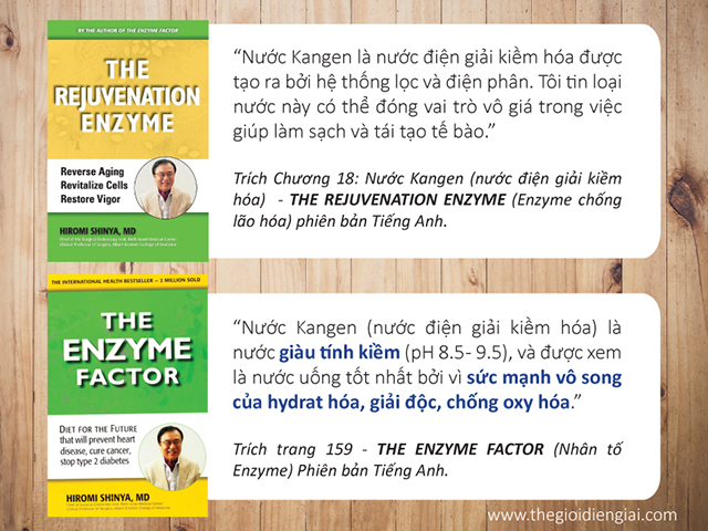 Sách The Enzyme Factor của bác sĩ Hiromi Shinya