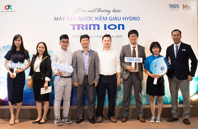 Thế Giới Điện Giải tham dự lễ ra mắt sản phẩm mới của Trim ion tại sảnh Era Rooftop, Gem Center, Quận 1, TP HCM