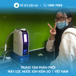 Chị Nguyễn Thị Thanh Tiền, phường 4, Vĩnh Long lắp máy lọc nước ion kiềm Fuji Smart K8 Slim