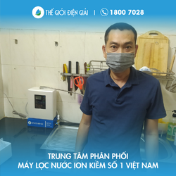 Anh Nam, Tân Bình, Tp. Hồ Chí Minh lắp máy lọc nước ion kiềm Fujiiryoki HWP-77 chính hãng