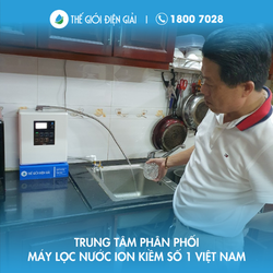 Anh Nguyễn Văn Khoa, Gò Vấp, Tp. Hồ Chí Minh lắp máy lọc nước ion kiềm Fujiiryoki HWP-77 chuẩn thiết bị y tế