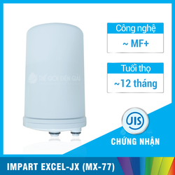 Lõi lọc máy lọc nước ion kiềm Impart Excel-JX (MX-77) mua ở đâu tốt nhất?