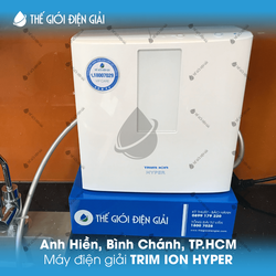 Anh Hiền, Bình Chánh, TP.HCM lắp máy lọc nước ion kiềm Trimion Hyper chính hãng Nhật Bản