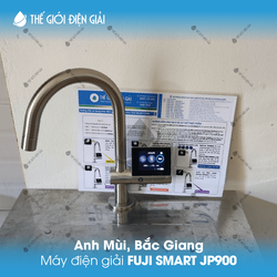 Anh Mùi, Bắc Giang lắp đặt máy lọc nước ion kiềm Fuji Smart JP900