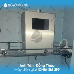 Anh Tân, Đồng Tháp lắp đặt máy lọc nước ion kiềm Ionia SM 2F9