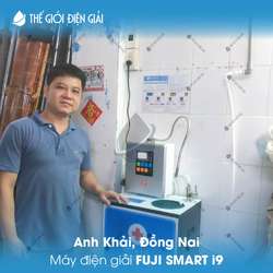 Anh Khải, Đồng Nai lắp đặt máy lọc nước iON kiềm Fuji Smart i9