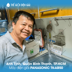 Anh Tinh, Quận Bình Thạnh, TP.HCM lắp đặt máy lọc nước ion kiềm Fuji Smart U60