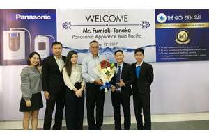 Thế Giới Điện Giải Cùng Panasonic mang máy tạo nước ion kiềm tốt cho sức khỏe đến từng gia đình Việt