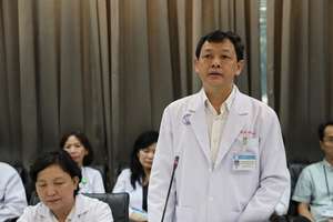 Tiến sĩ, Bác sĩ Nguyễn Tri Thức Giám đốc bệnh viện Chợ Rẫy