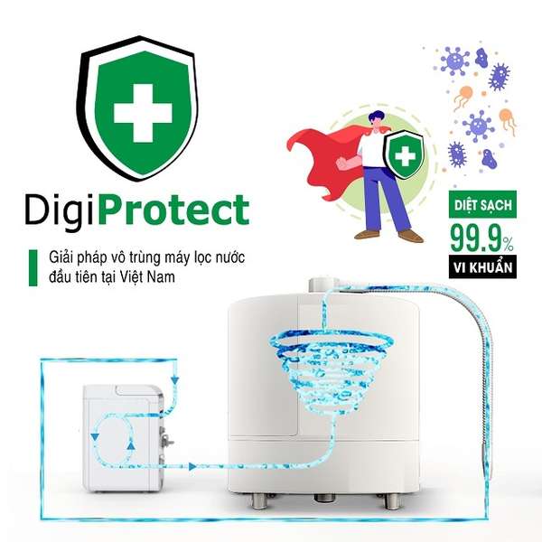 Digi Protect - Giải pháp vô trùng máy lọc nước