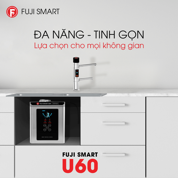 Máy lọc nước iON kiềm Fuji Smart U60 mua ở đâu giá rẻ nhất?