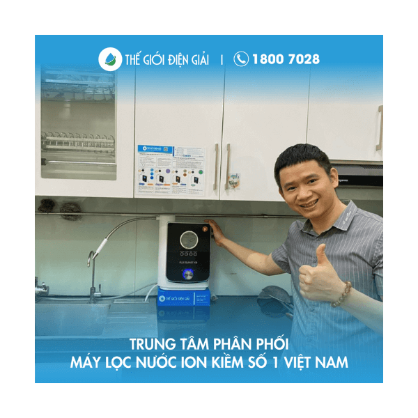 Anh Hùng, Bắc Ninh lắp máy điện giải Fuji Smart K8 chính hãng