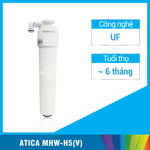 Nên thay lõi lọc máy lọc nước iON kiềm Atica MHW-H5(V) ở đâu?