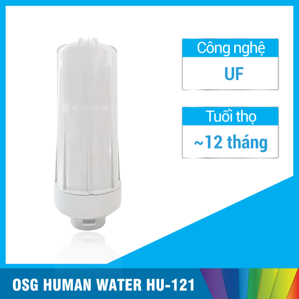 Lõi lọc máy lọc nước iON kiềm OSG Human Water HU-121