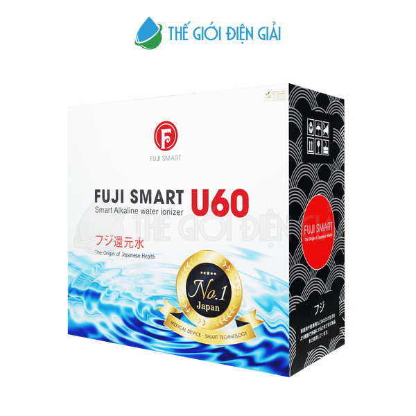 Mua máy lọc nước iON kiềm điện giải Fuji Smart U60 ở đâu bảo hành chính hãng?