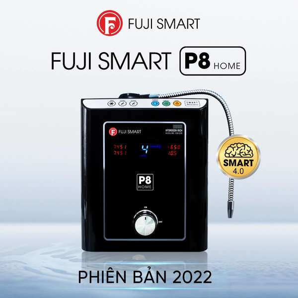 Máy lọc nước ion kiềm Fuji Smart P8 Home 2022