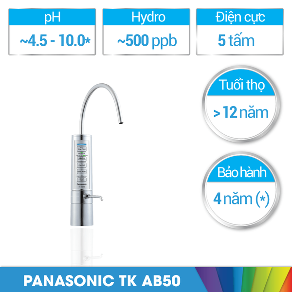 Máy lọc nước ion kiềm Panasonic TK-AB50 chính hãng Nhật Bản