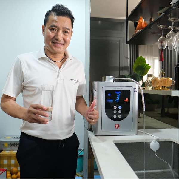 Cầu thủ Hồng Sơn tin chọn máy lọc nước iON kiềm Fuji Smart P9